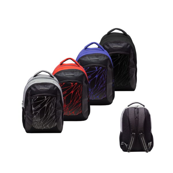 MOCHILA LSYD CARBONO ESTAMPADA MEDIDA 31x46x15