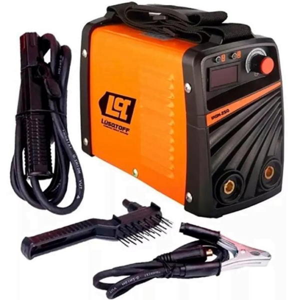 Mega Kit Soldadoras Lusqtoff Iron 250 Inverter + 2 Escuadras